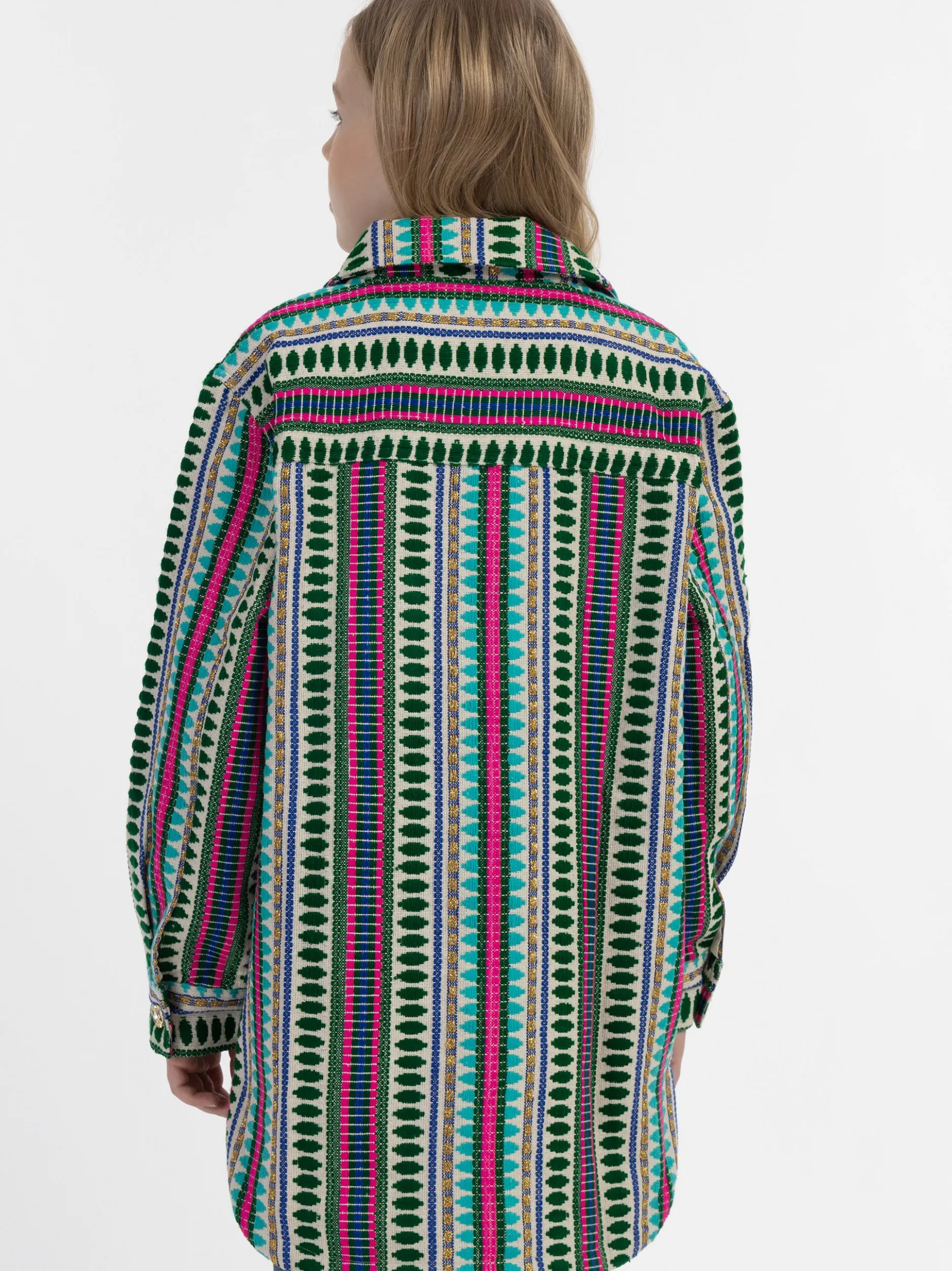 IZIA Mädchen Hemdjacke in türkis