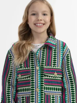 IZIA Mädchen Hemdjacke in türkis