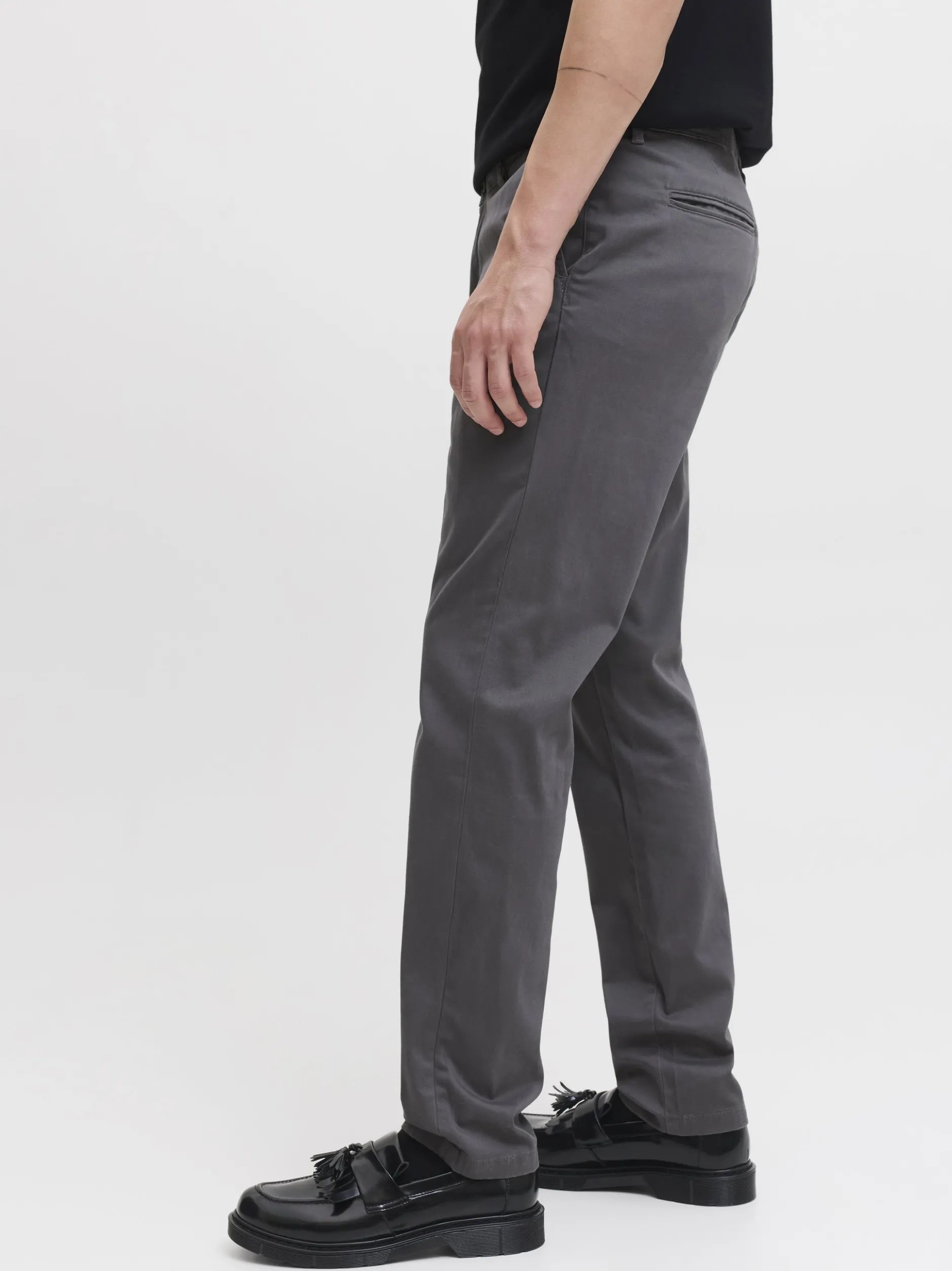 Jack & Jones Herren Chino - JPSTMarco Bowie in anthrazit