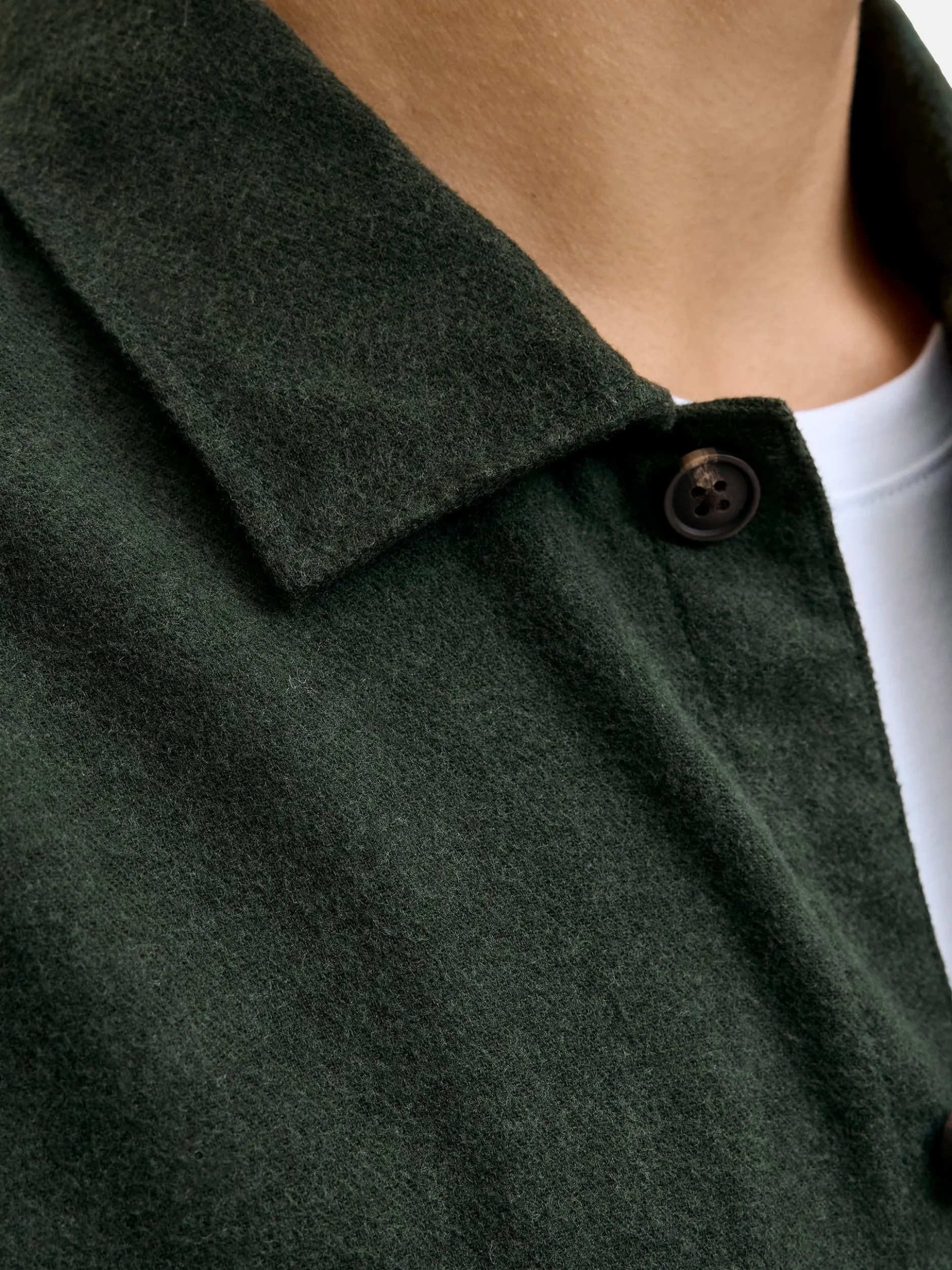 Jack & Jones Herren Hemdjacke - Charge in grün