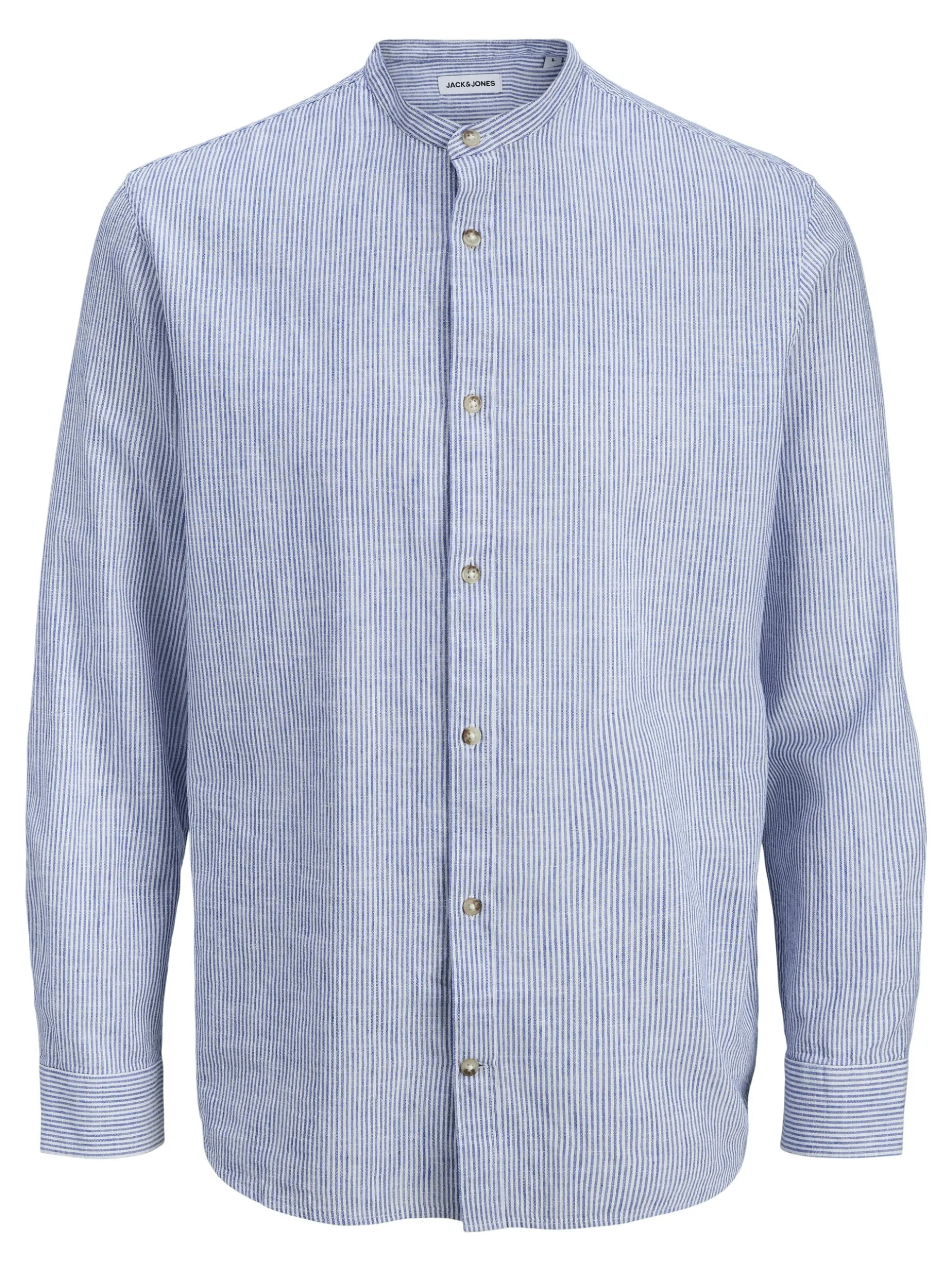 Jack & Jones Herren Hemd - JJESummer in indigo weiß