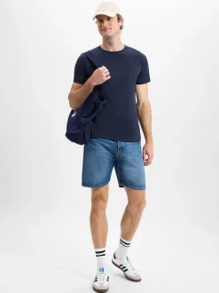 Jack & Jones Herren Jeans-Shorts - JJItony in medium stone