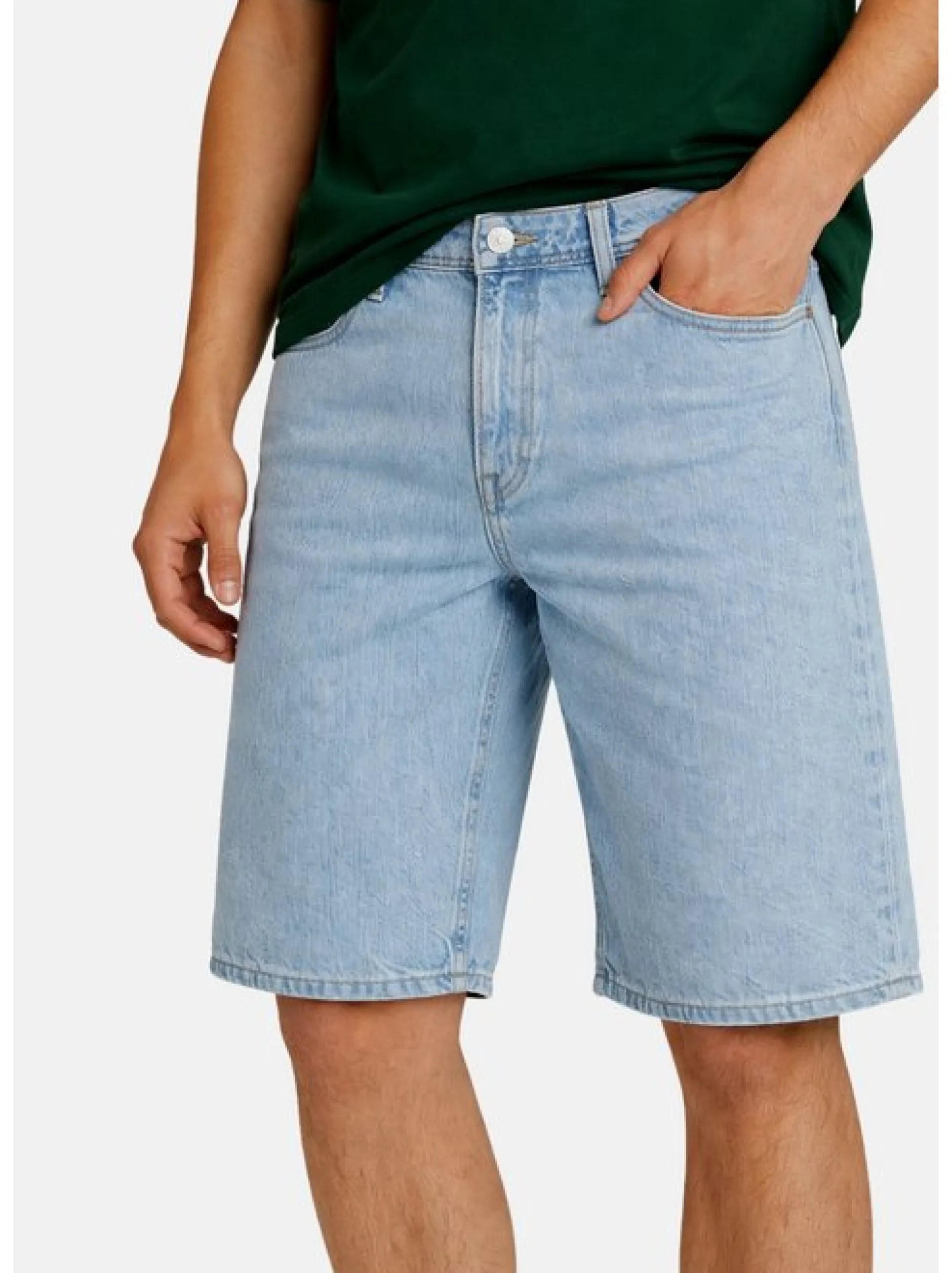 Jack & Jones Herren Jeansshorts in light stone denim
