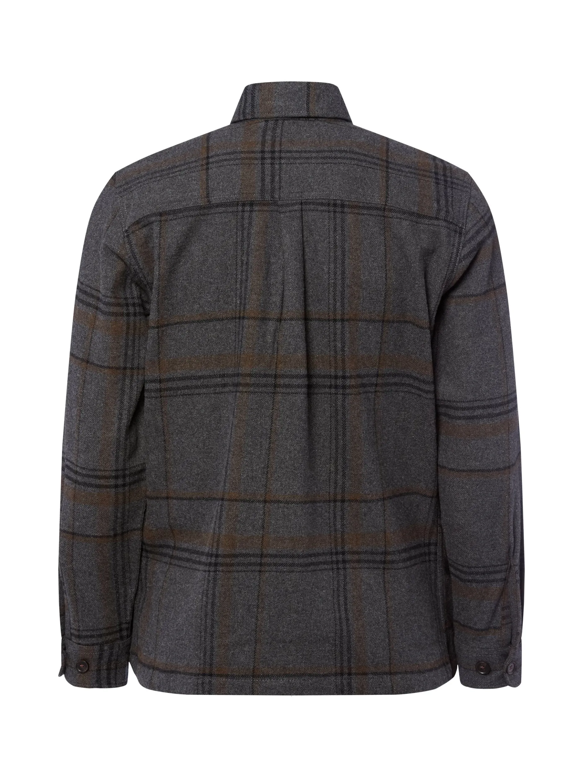 Jack & Jones Herren Overshirt in grau beige