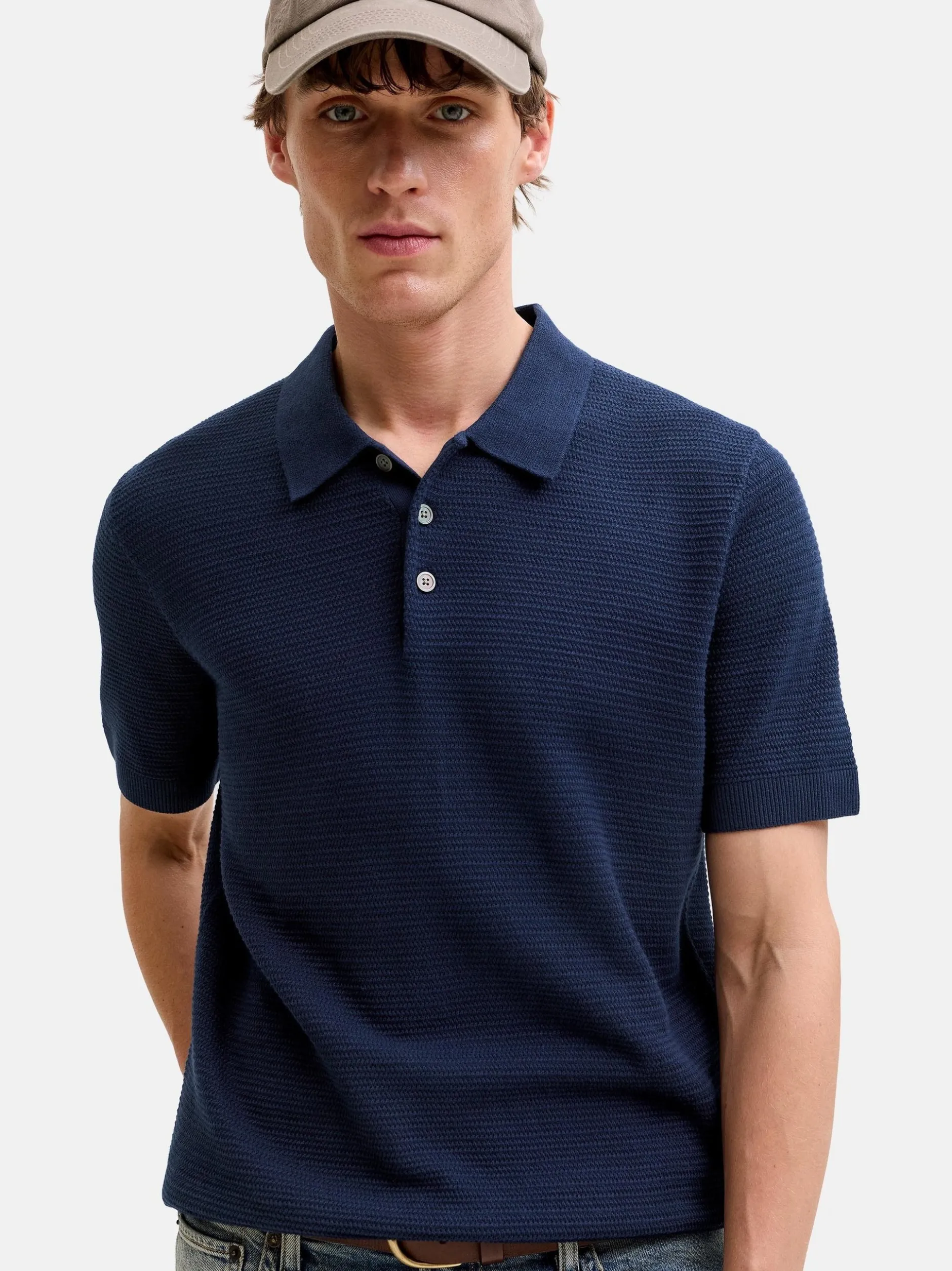 Jack & Jones Herren Poloshirt - Bluriley in marine
