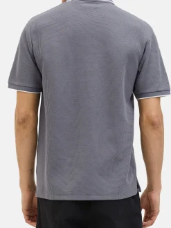 Jack & Jones Herren Poloshirt - 2er Pack Austin in grau