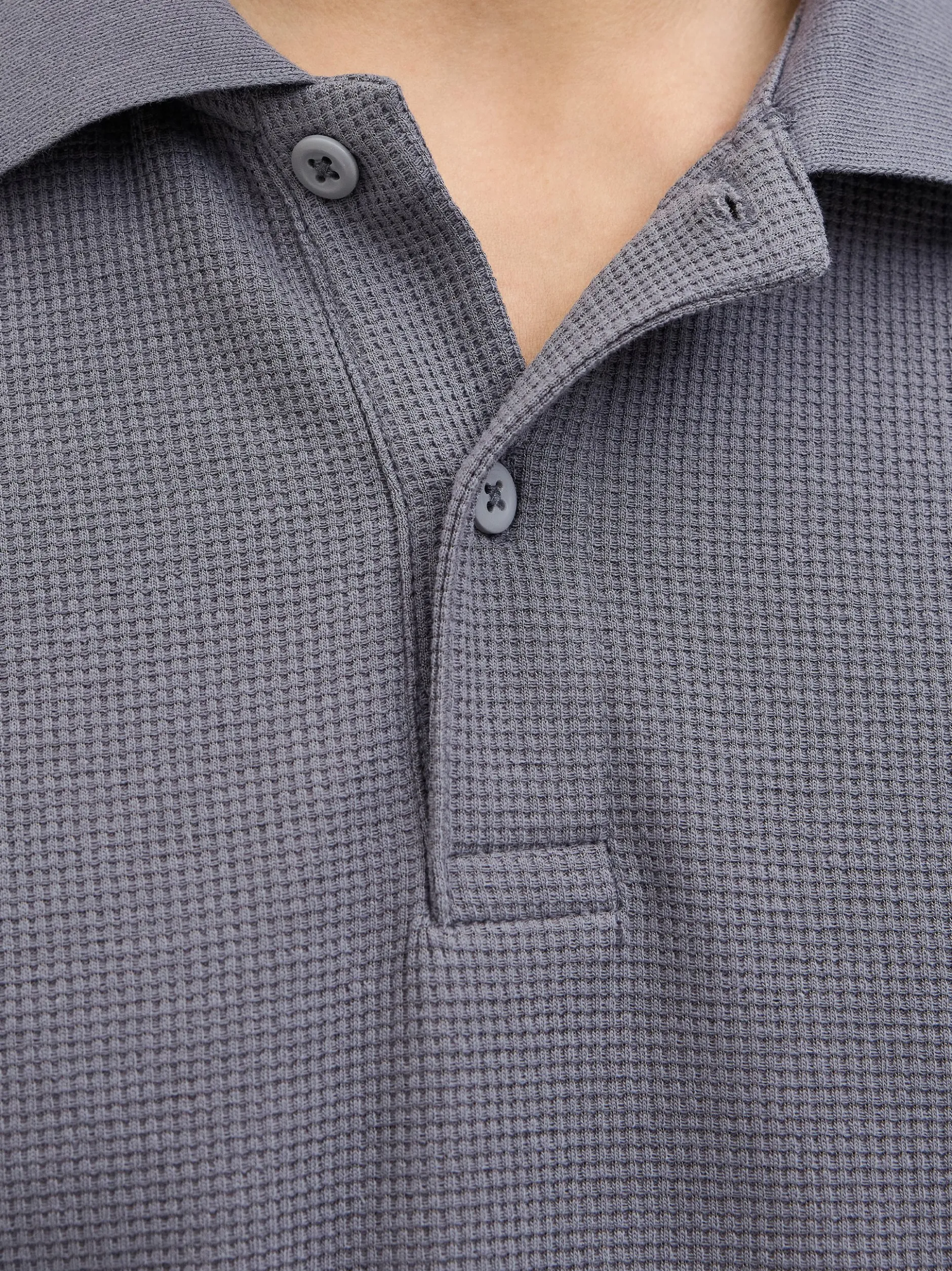 Jack & Jones Herren Poloshirt - 2er Pack Austin in grau
