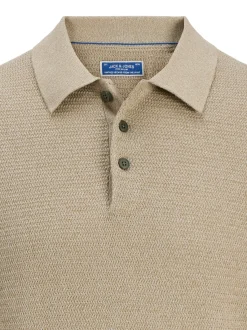 Jack & Jones Herren Poloshirt - 2er Pack Bluriley in braun