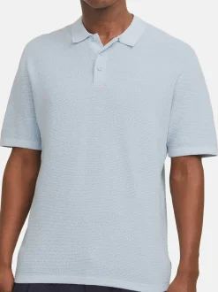 Jack & Jones Herren Poloshirt - George in hellblau