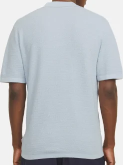 Jack & Jones Herren Poloshirt - George in hellblau