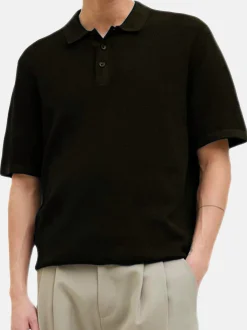 Jack & Jones Herren Poloshirt im 2er-Pack George in schwarz