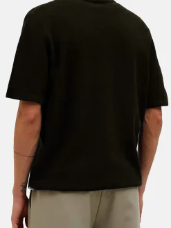 Jack & Jones Herren Poloshirt im 2er-Pack George in schwarz