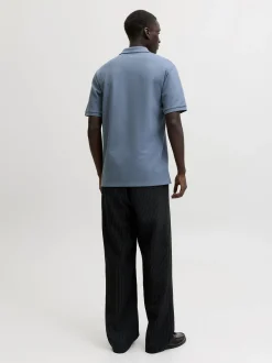 Jack & Jones Herren Poloshirt - JJEaustin in blau