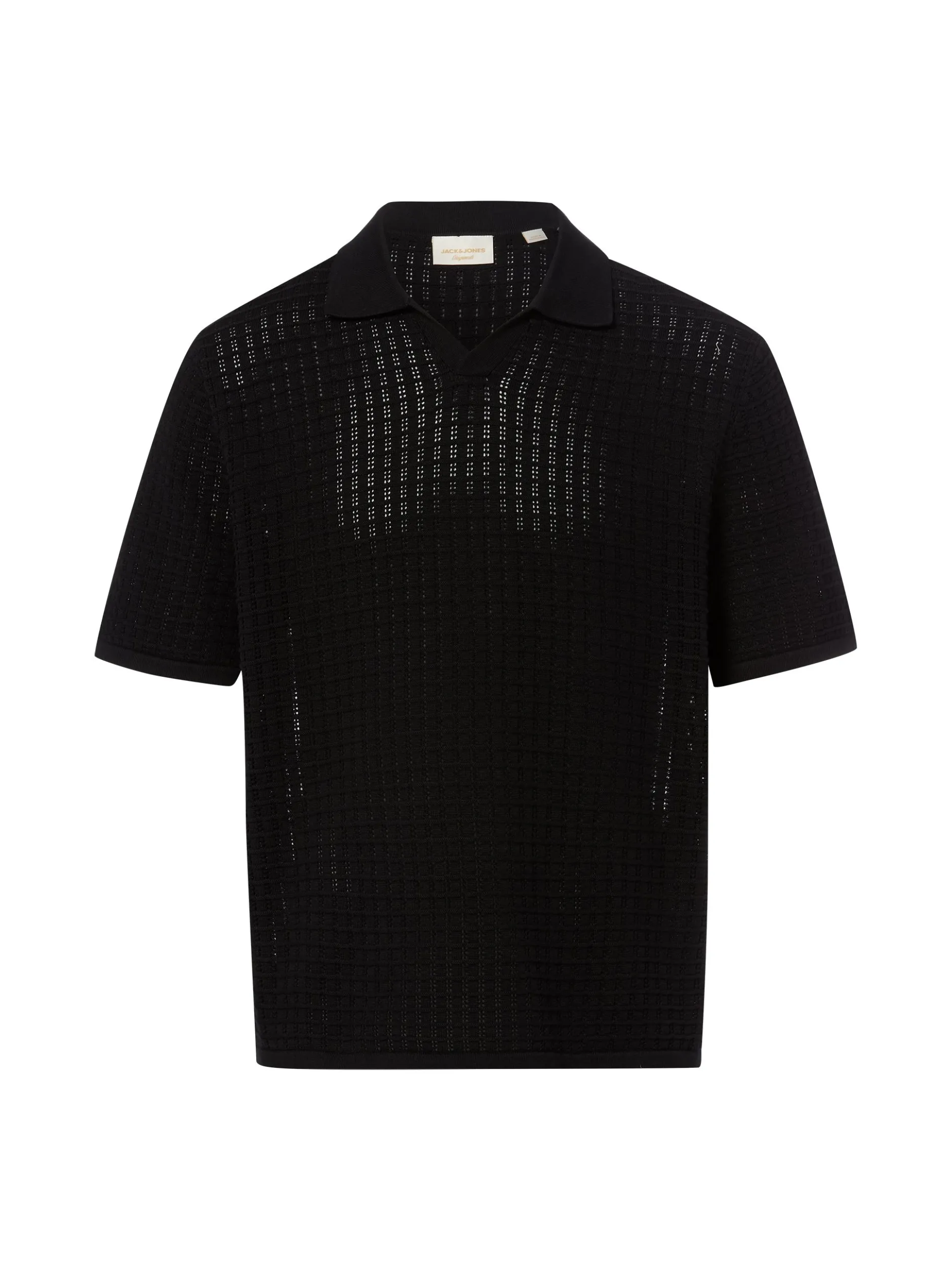 Jack & Jones Herren Poloshirt - JORnantucket in schwarz
