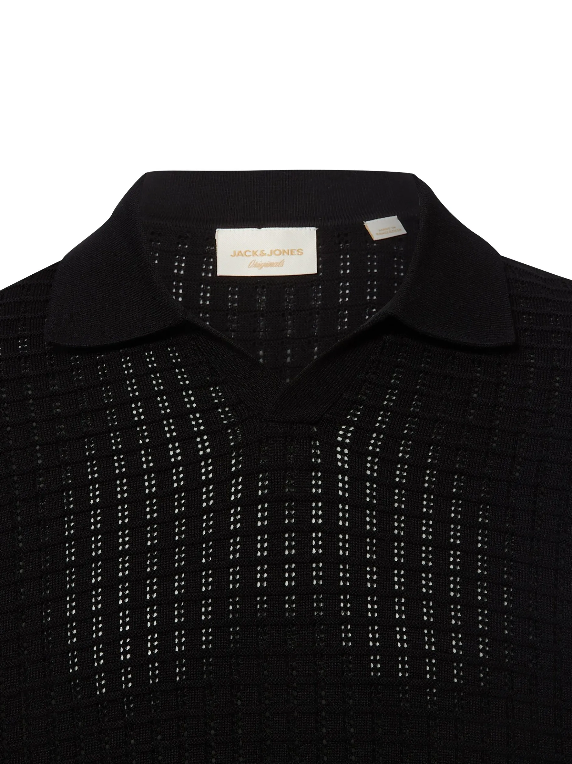 Jack & Jones Herren Poloshirt - JORnantucket in schwarz