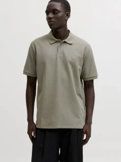 Jack & Jones Herren Poloshirt - JJEaustin in schilf