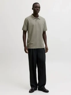 Jack & Jones Herren Poloshirt - JJEaustin in schilf