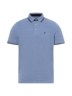 Jack & Jones Herren Poloshirt - JJEPaulos in blau
