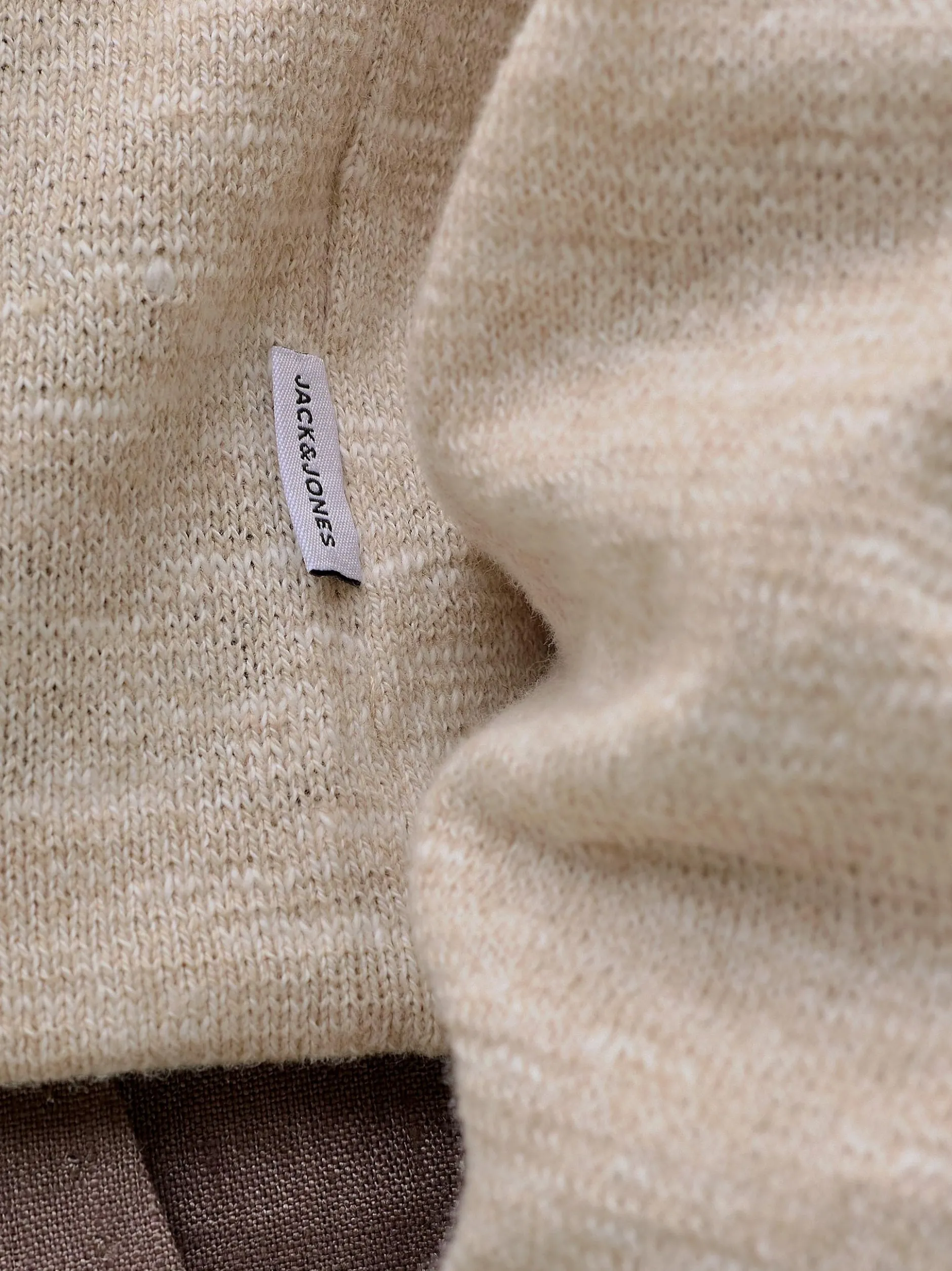 Jack & Jones Herren Pullover - 2er Pack Summer in beige