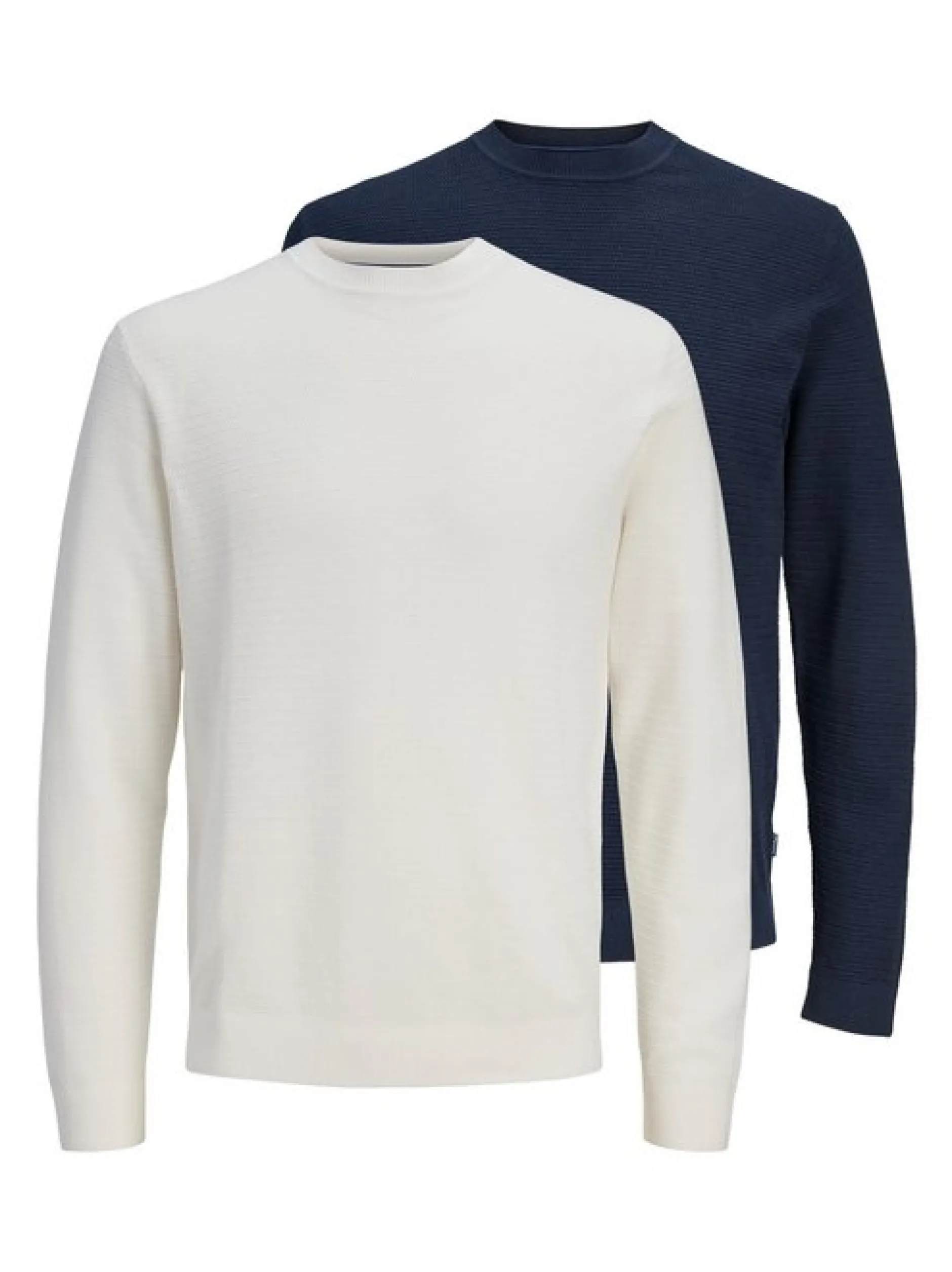 Jack & Jones Herren Pullover - 2er Pack Bluriley in blau