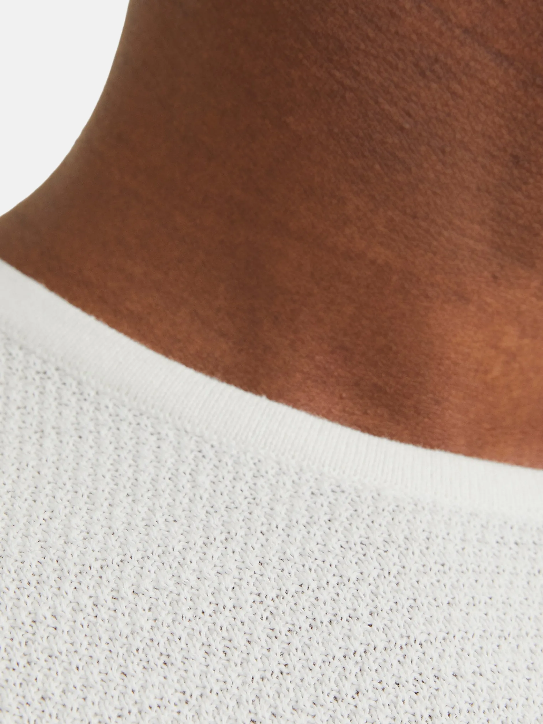 Jack & Jones Herren Pullover - 2er Pack George in ecru