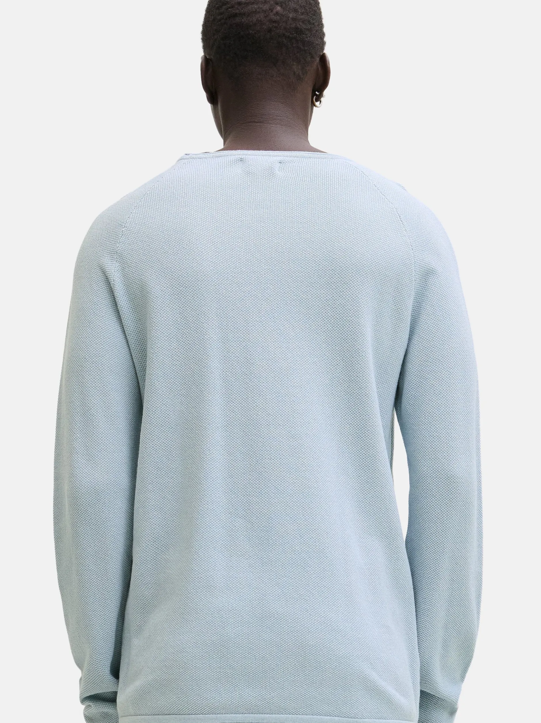 Jack & Jones Herren Pullover im 2er-Pack Hill in hellblau