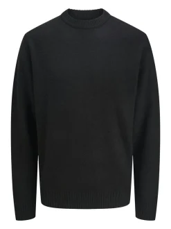 Jack & Jones Herren Pullover in schwarz - Ärmel: langarm