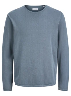 Jack & Jones Herren Pullover - JJEleo in indigo