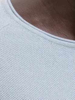 Jack & Jones Herren Pullover - JJEhill in hellblau