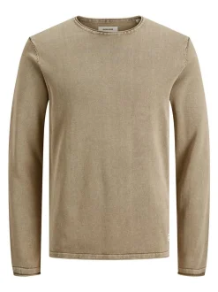 Jack & Jones Herren Pullover - Leo in beige