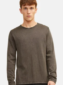 Jack & Jones Herren Pullover - Leo in braun