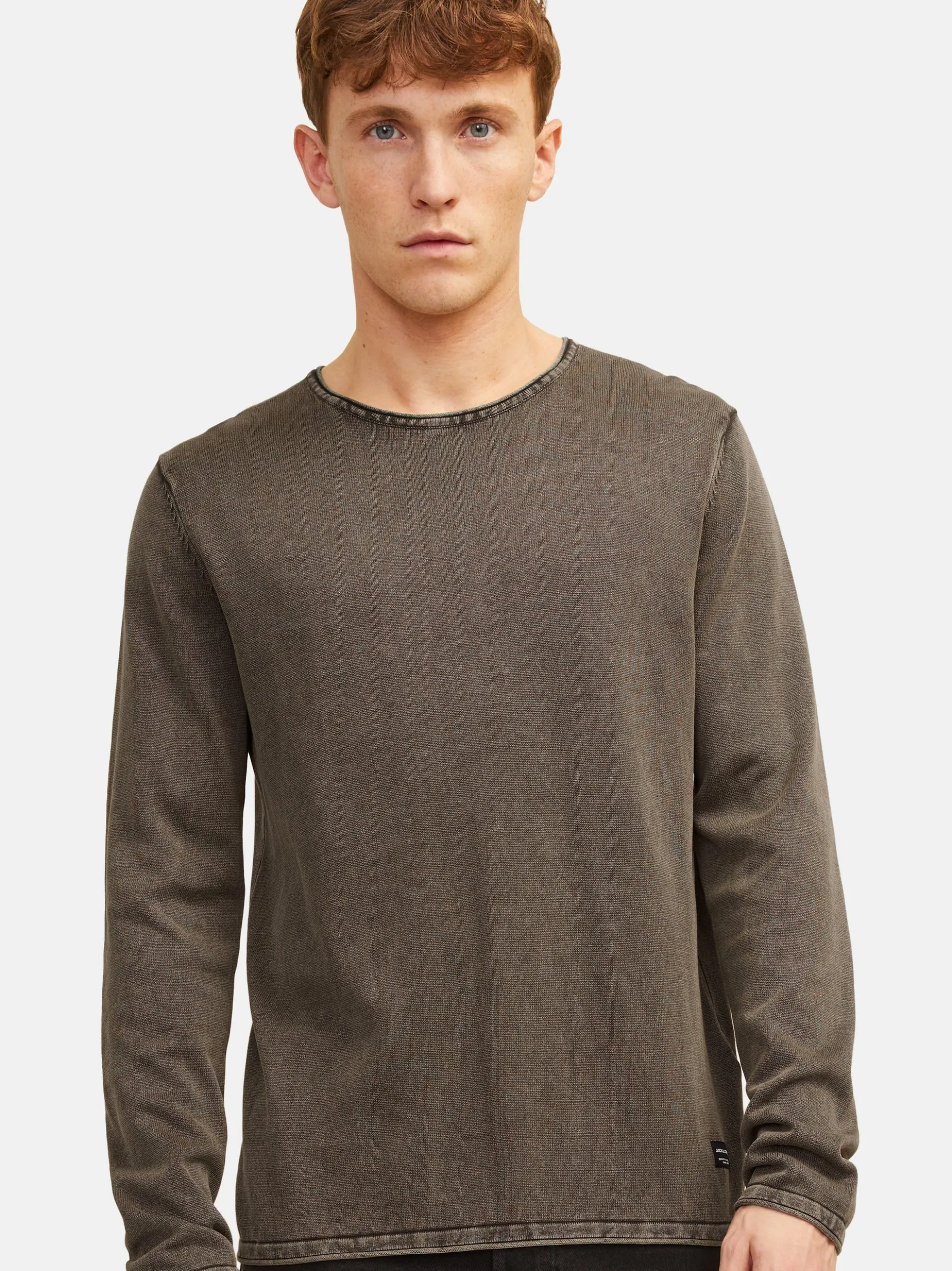 Jack & Jones Herren Pullover - Leo in braun