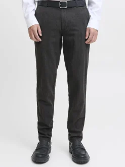 Jack & Jones Herren Stoffhose - JPSTMarco Bowie in anthrazit