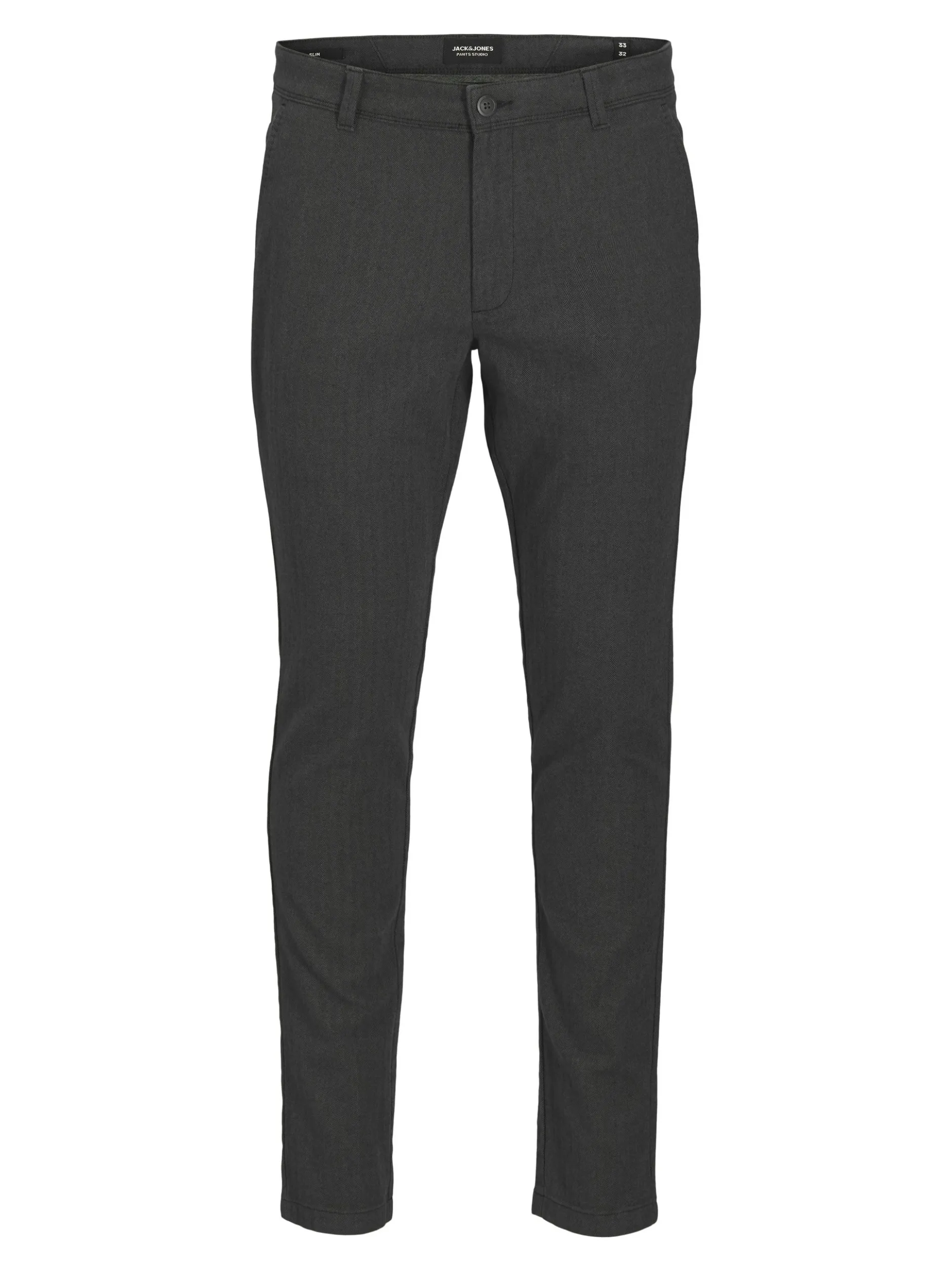 Jack & Jones Herren Stoffhose - JPSTMarco Bowie in anthrazit