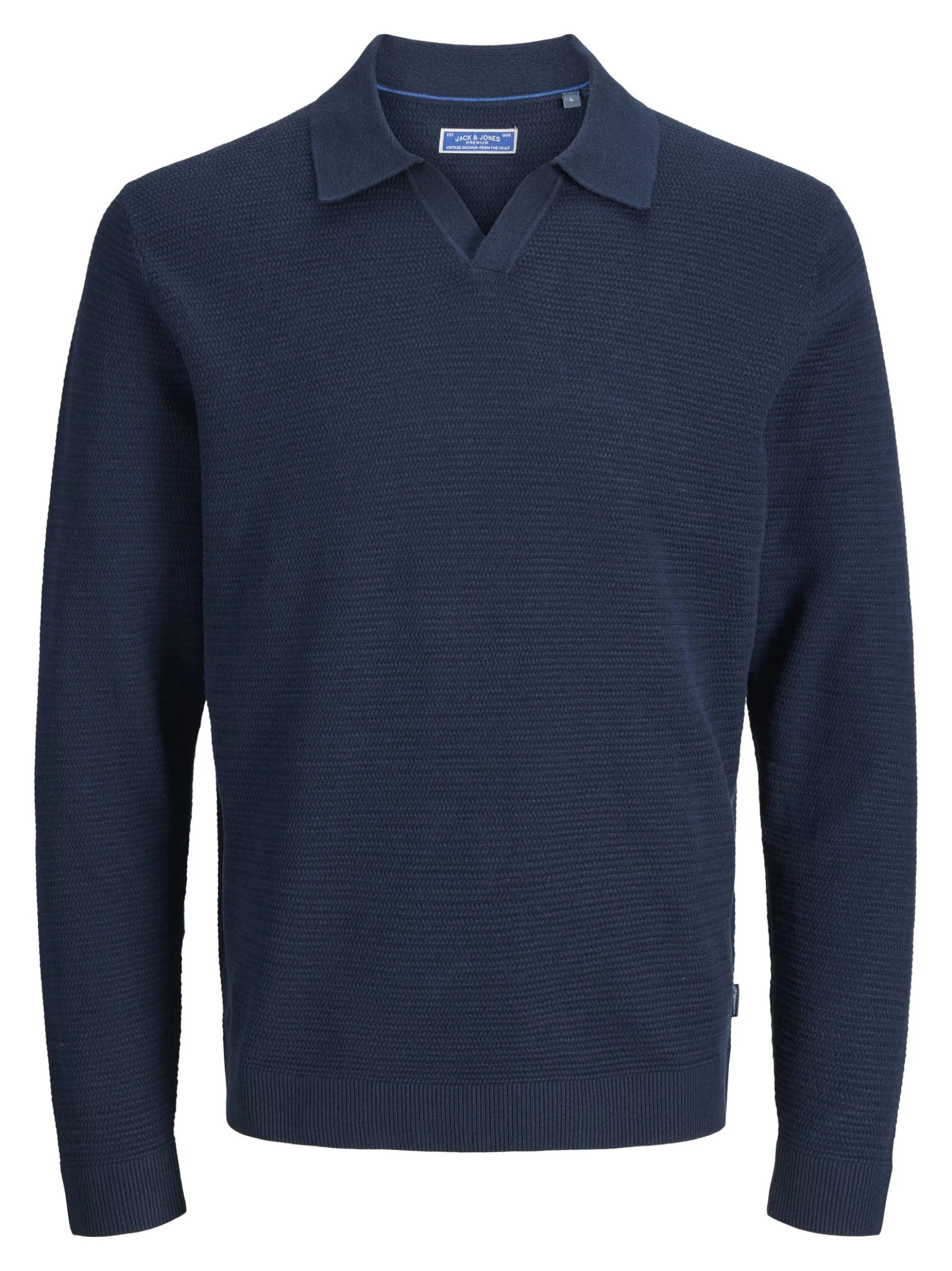 Jack & Jones Herren Strickpullover - JPRbluriley in marine