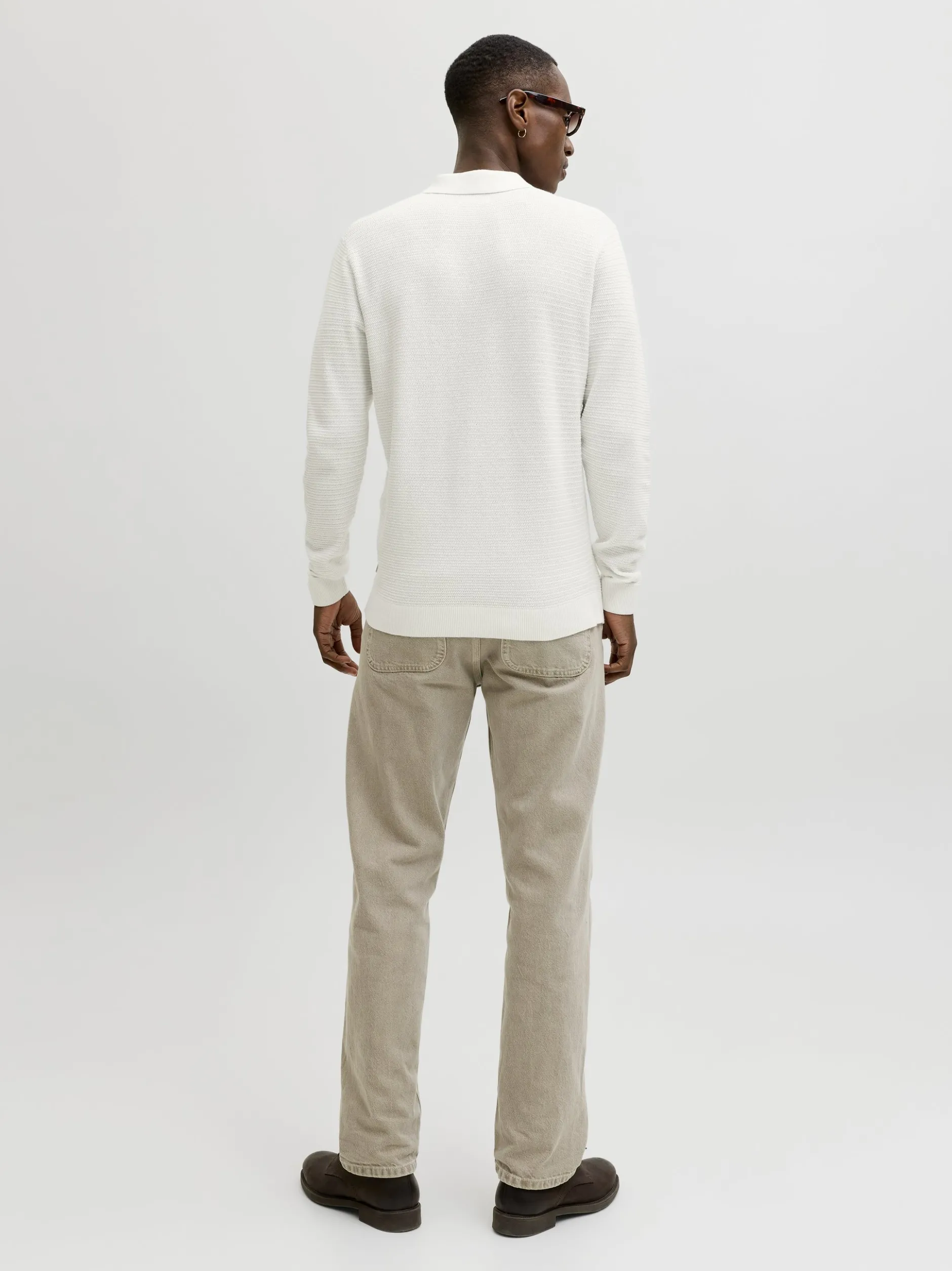 Jack & Jones Herren Strickpullover - JPRbluriley in weiß