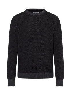 Jack & Jones Herren Strickpullover - JJEGlobe in anthrazit