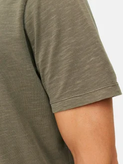 Jack & Jones Herren T-Shirt - 3er Pack Split in grün