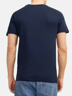 Jack & Jones Herren T-Shirt - 3er Pack Basic in grau