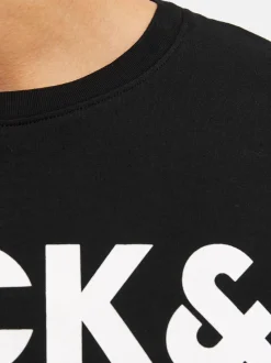 Jack & Jones Herren T-Shirt - 3er Pack Corp in anthrazit