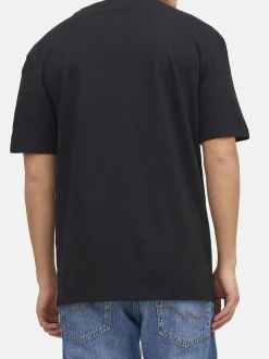 Jack & Jones Herren T-Shirt - 3er Pack Star JJ in schwarz