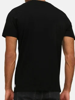 Jack & Jones Herren T-Shirt - 3er Pack Organic Basic in schwarz