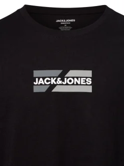 Jack & Jones Herren T-Shirt - JJEcorp in schwarz