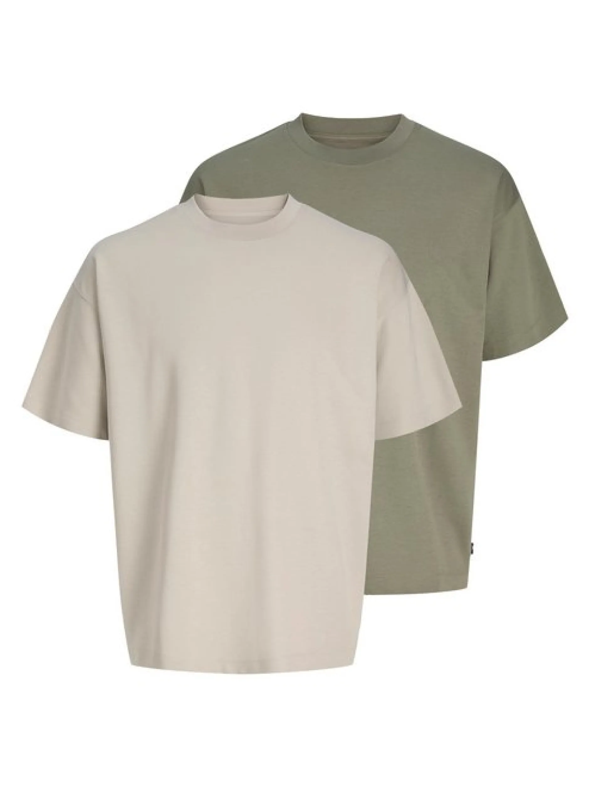 Jack & Jones Herren T-Shirts - Barron Tee im 2er-Pack in mehrfarbig