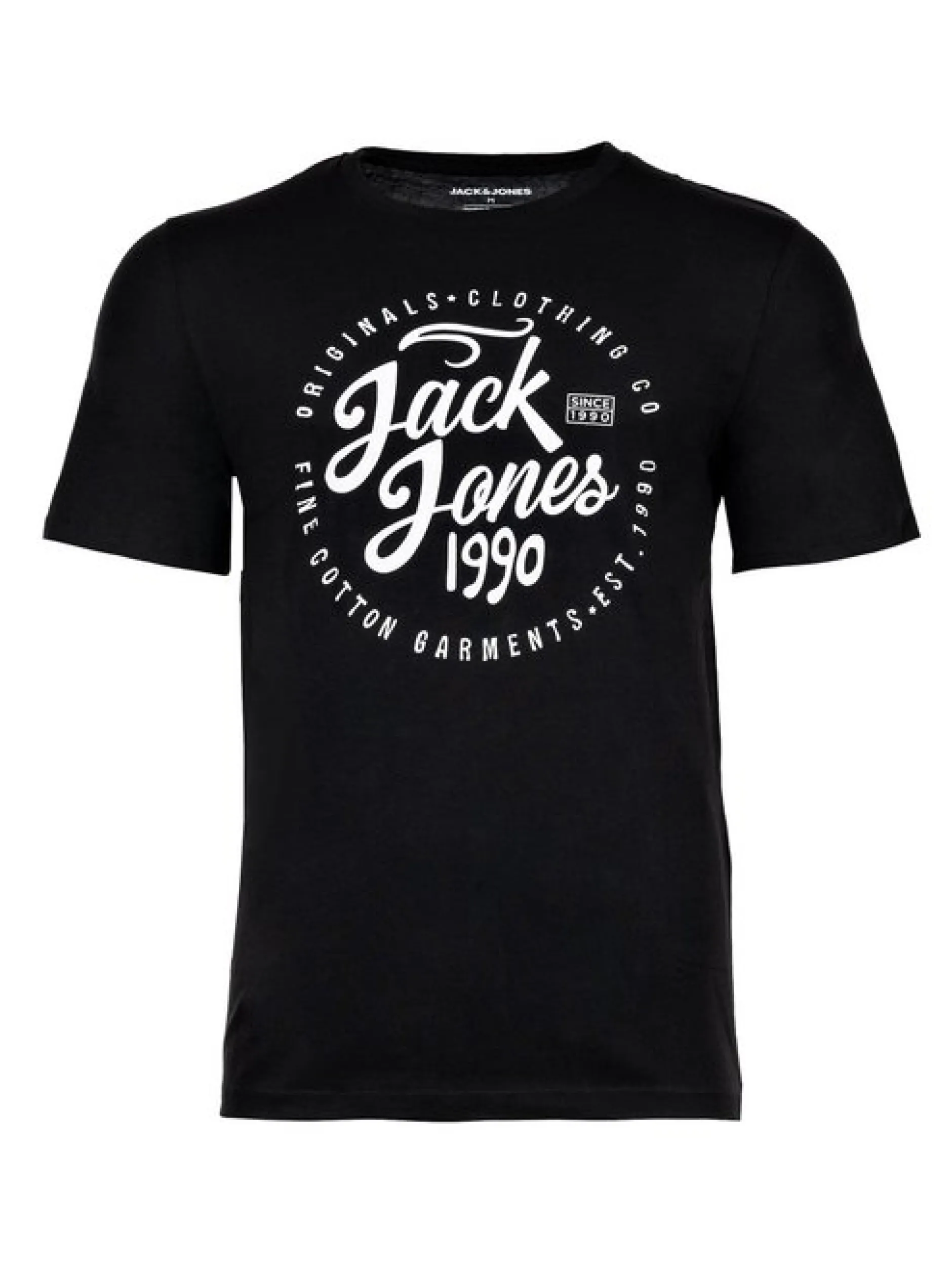 Jack & Jones Herren T-Shirts im 5er-Pack in weiß schwarz