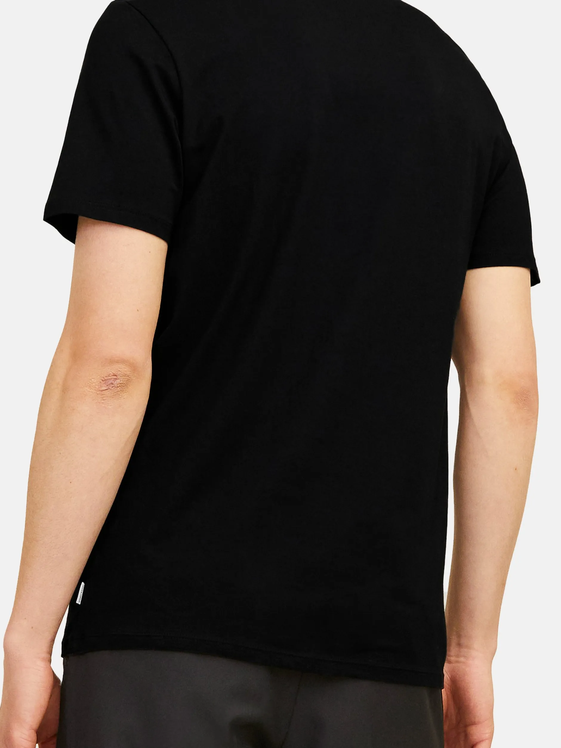 Jack & Jones Herren Unterhemd - 4er Pack Jacbasic in mehrfarbig