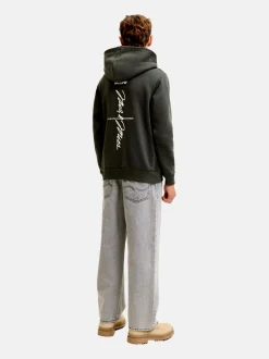 Jack & Jones Junior Jungen Kapuzenpullover in grau
