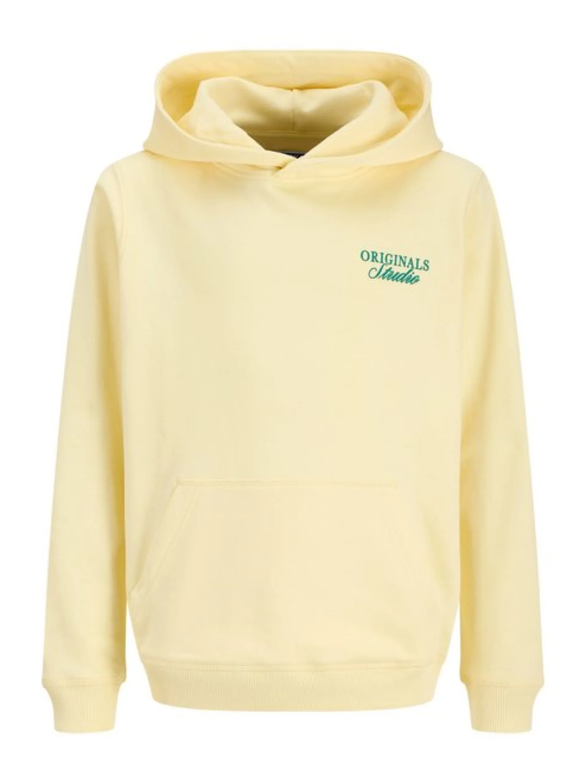 Jack & Jones Junior Jungen Kapuzenpullover in gelb