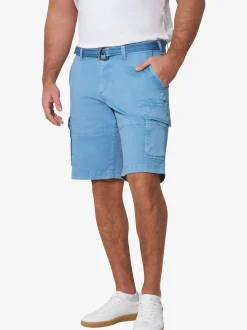 Jan Vanderstorm Herren Cargoshorts - ALGUT in blau