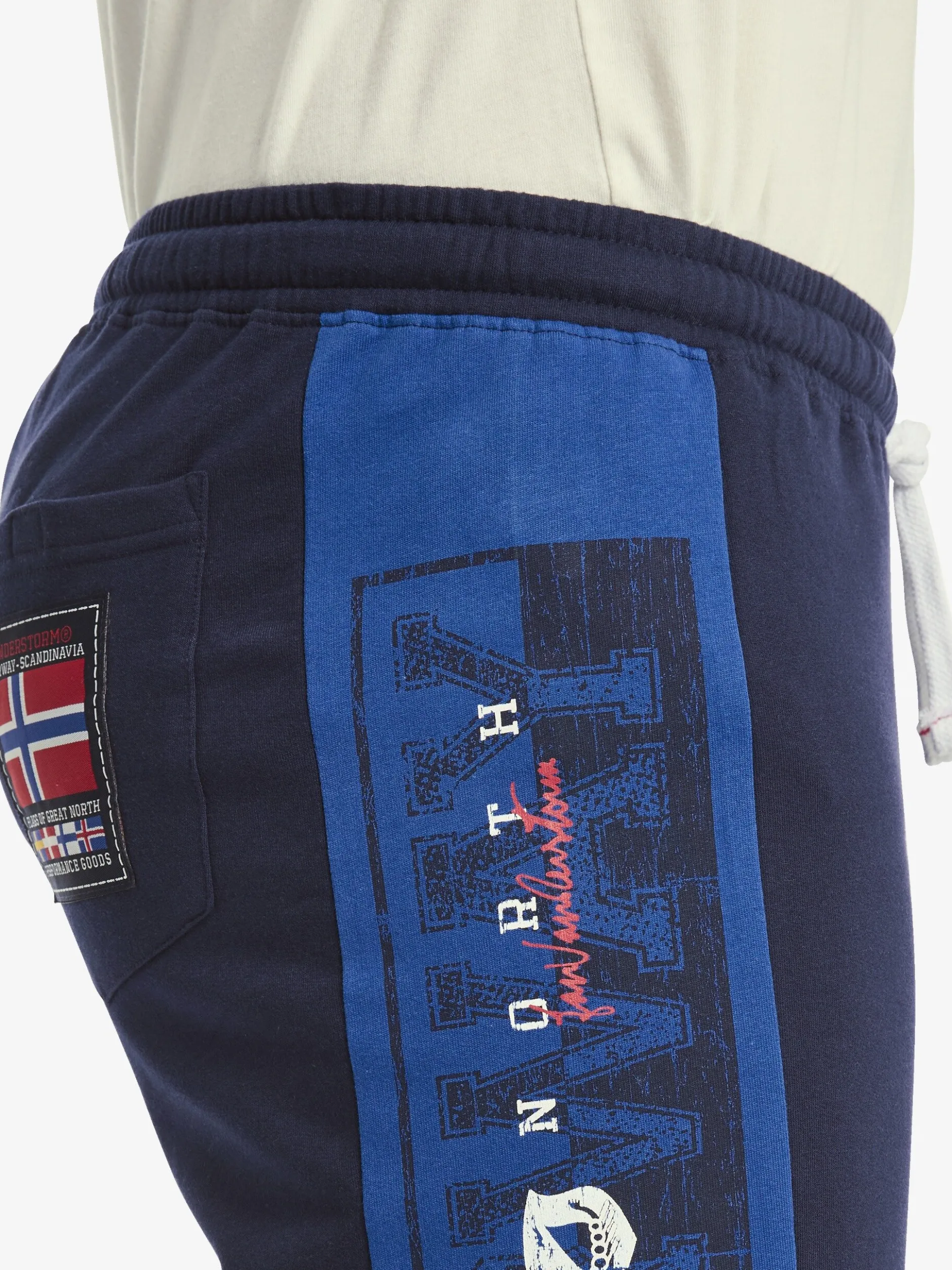 Jan Vanderstorm Herren Doppelpack Shorts - HARAL in grau blau